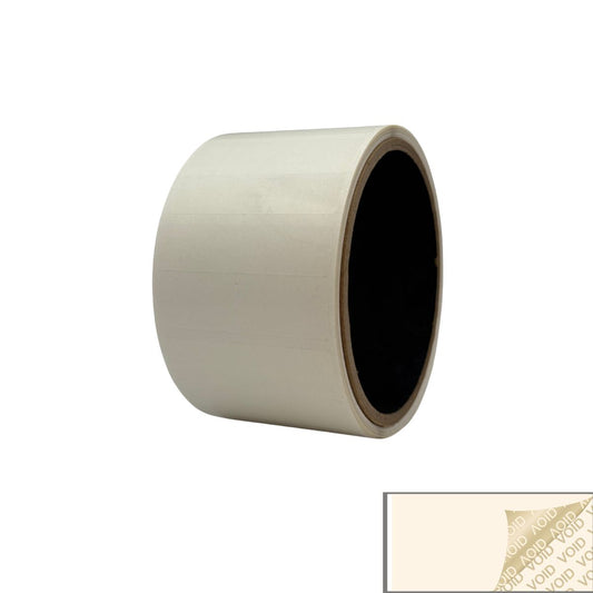 2,000 TamperVoidPro® Clear Tamper-Evident Security Labels Seal Sticker, Rectangle 2" x 0.5" (51mm x 13mm).