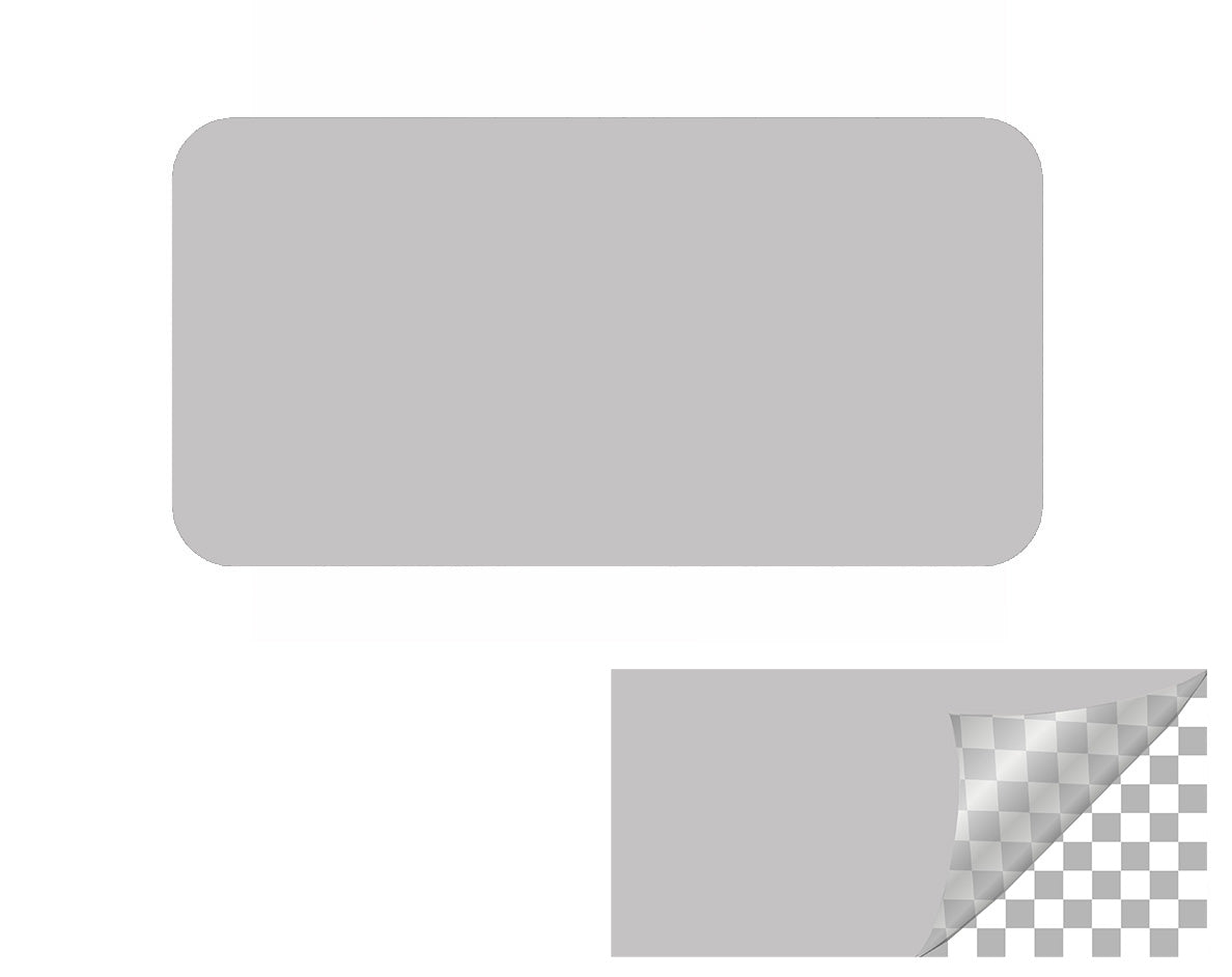 10,000 Grey Tamper-Evident Security Labels TamperColor® Seal Stickers, Rectangle 1" x 0.5" (25mm x 13mm).