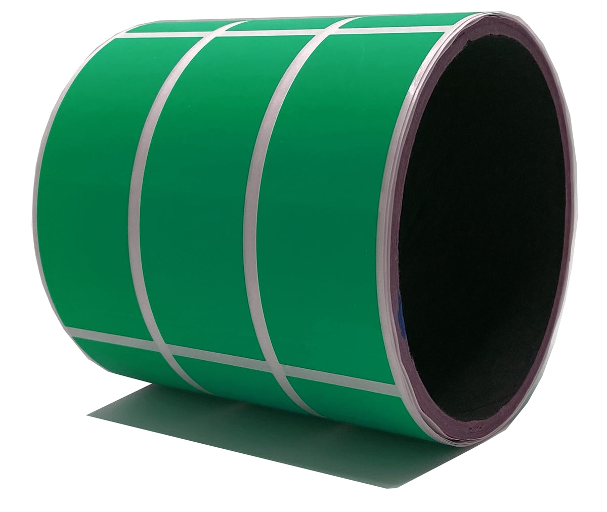 1,000 Green Non Residue Tamper-Evident Security Labels TamperGuard® Seal Sticker, Rectangle 2.75" x 1" (70mm x 25mm).