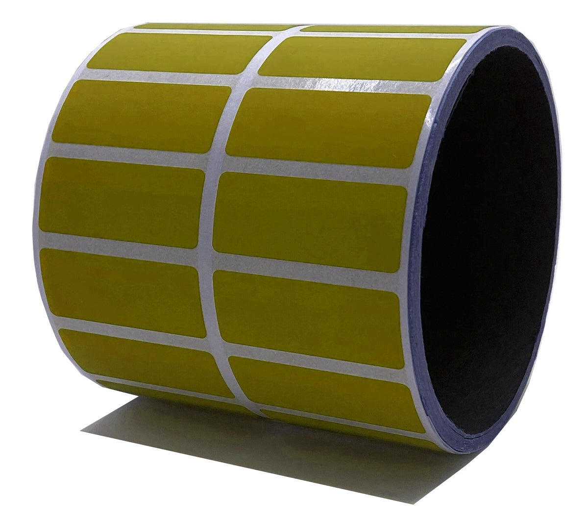 5,000 Yellow No Residue Tamper-Evident Security Labels TamperGuard® Seal Sticker, Rectangle 1.5" x 0.6" (38mm x 15mm).