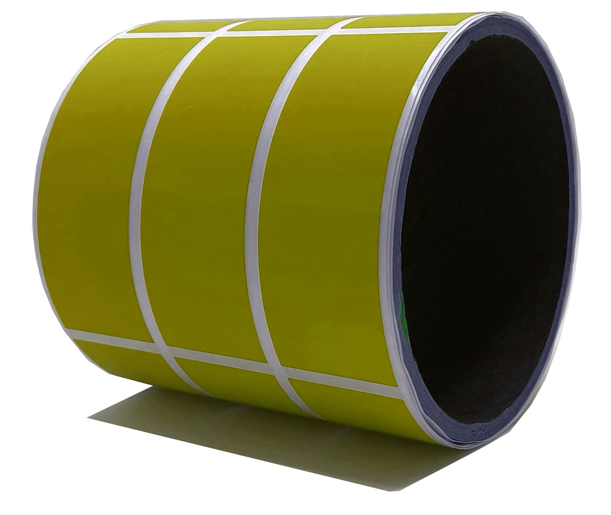 250 Yellow No Residue Tamper-Evident Security Labels TamperGuard® Seal Sticker, Rectangle 2.75" x 1" (70mm x 25mm).