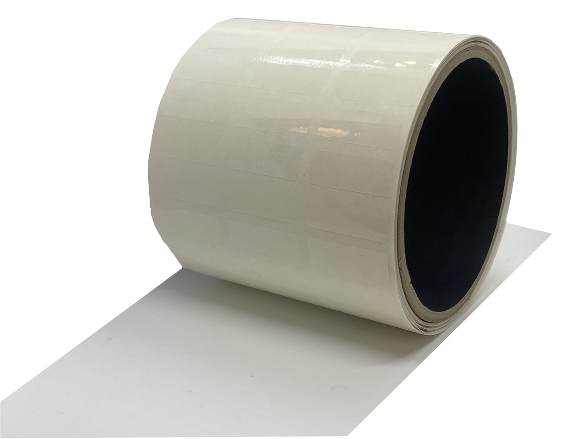 500 TamperVoidPro® Clear Tamper-Evident Security Labels Seal Sticker, Rectangle 1" x 0.375" (25mm x 9mm).