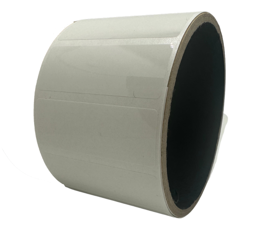 10,000 TamperVoidPro® White Tamper-Evident Security Labels Seal Sticker, Rectangle 2.75" x 1" (70mm x 25mm).