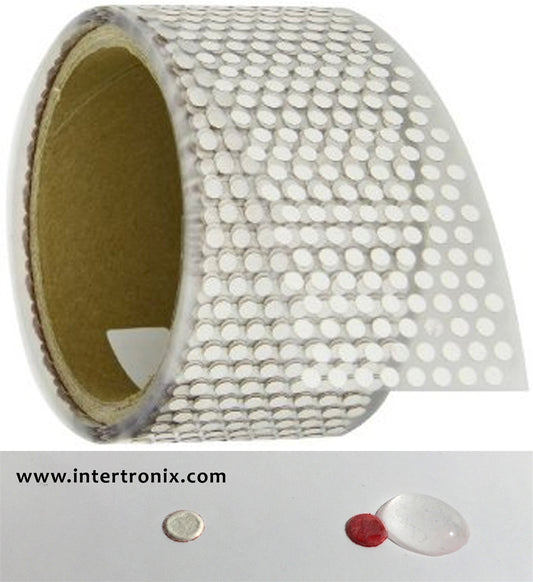 500 Water Indicating Labels / Moisture Sensitive Stickers. Size 3mm