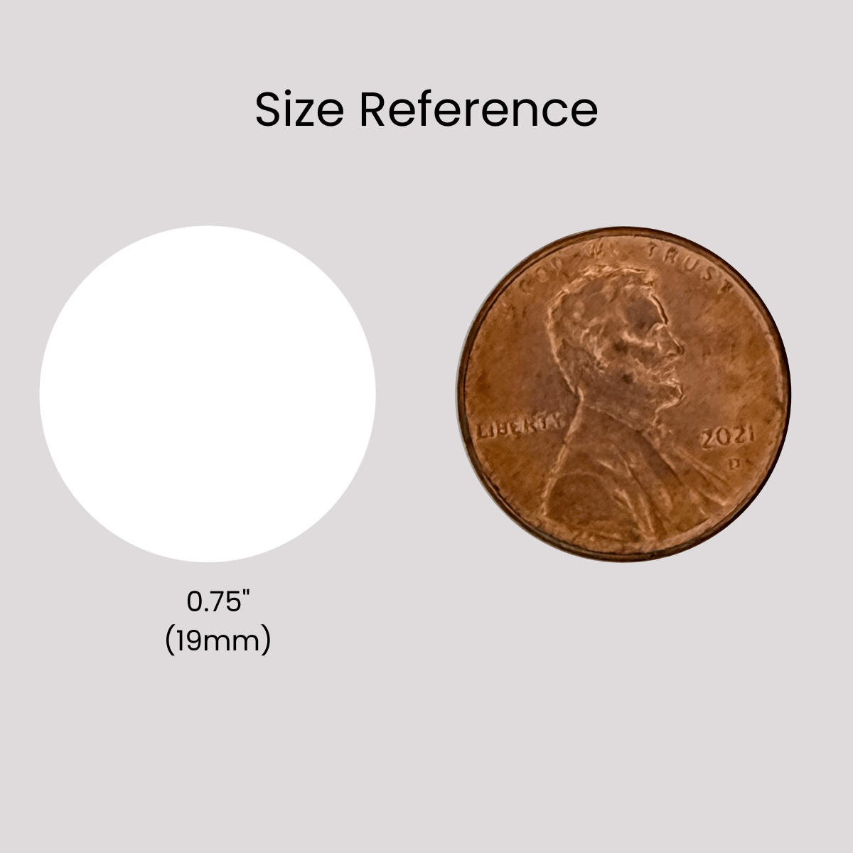 5,000 Tamper Evident Security Labels Gold TamperVoidPro Seal Sticker, Round/ Circle 0.75" diameter (19mm). Custom Printed. >Click on item details to customize.