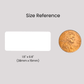 500 Yellow No Residue Tamper-Evident Security Labels TamperGuard® Seal Sticker, Rectangle 1.5" x 0.6" (38mm x 15mm).