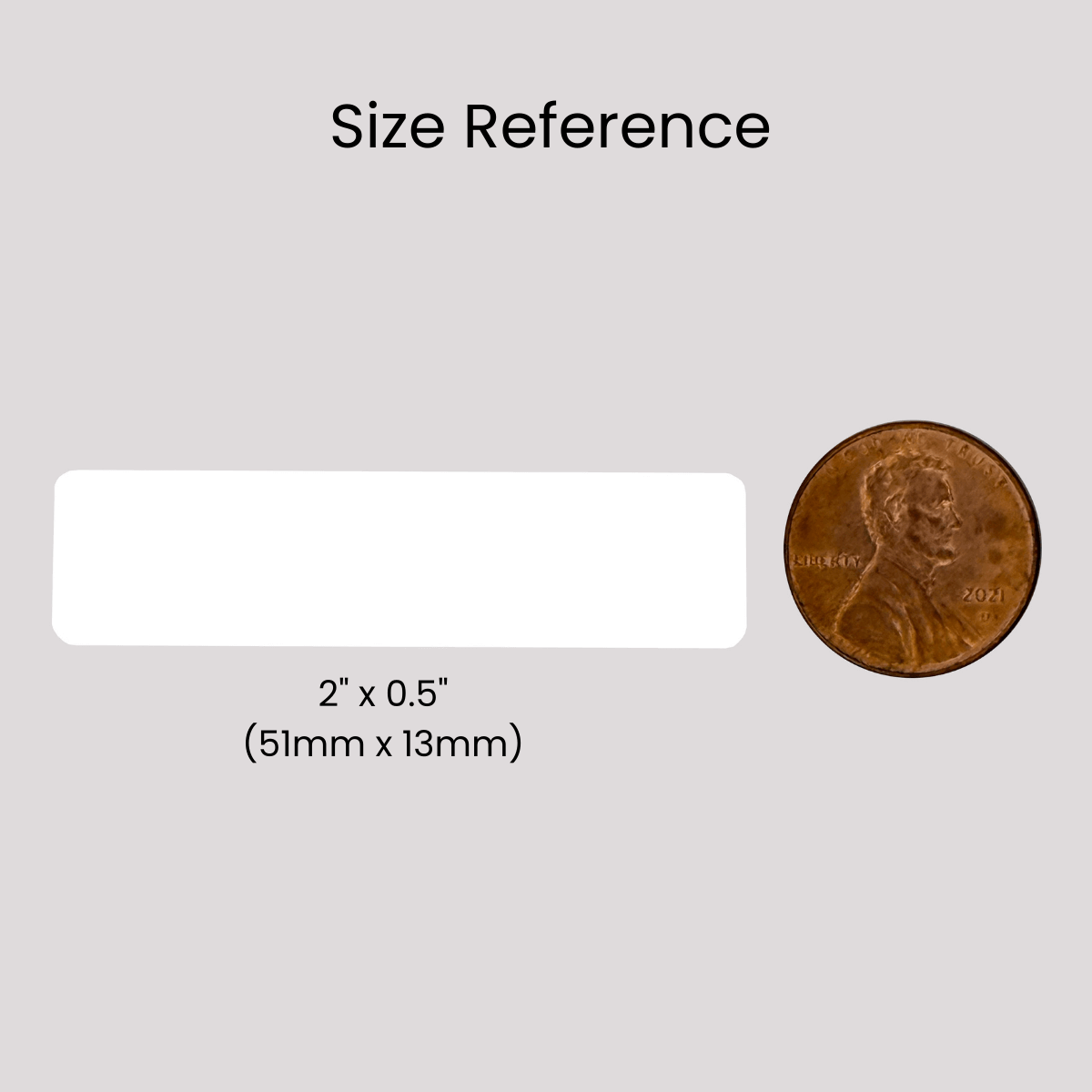 1,000 Finish Tamper Evident Metallic Silver / Chrome Non Residue Security Labels TamperGuard® Seal Sticker, Rectangle 2" x .5" (51mm x 13mm). Printed: Warranty Void if Removed + Serialized