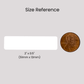500 Yellow No Residue Tamper-Evident Security Labels TamperGuard® Seal Sticker, Rectangle 2" x 0.5" (51mm x 13mm).