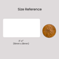 5,000 Security Label with Holographic Stripe Partially Destructible Size 2" x 1" (51mm x 25mm). >Click on item details to customize.