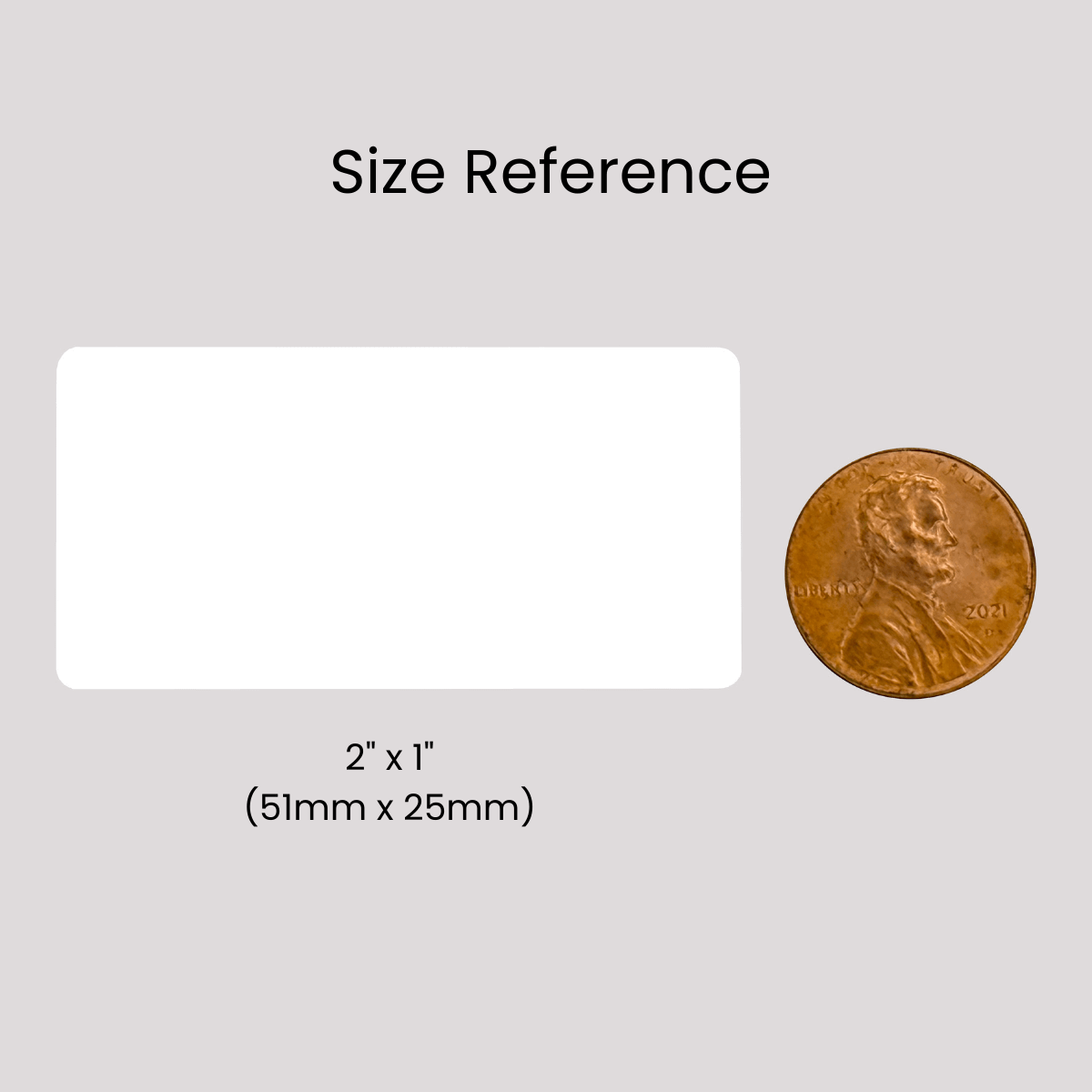 250 TamperVoidPro¬Æ Metallic Silver Chrome Tamper-Evident Security Labels Seal Sticker, Rectangle 2" x 1" (51mm x 25mm).