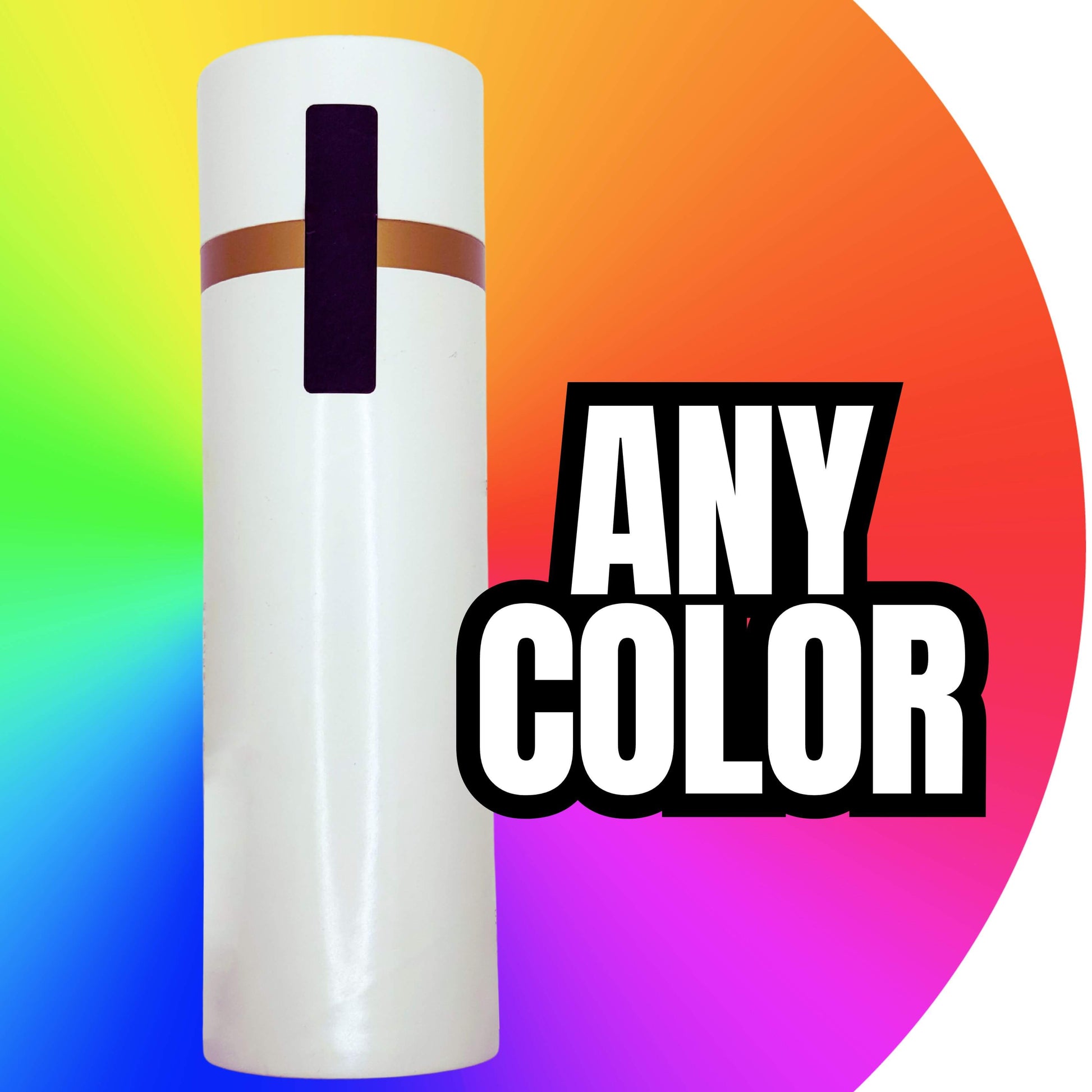 50,000 TamperFlex® Tamper Evident Delaminating Labels, Custom Color - Size 2" x 0.5" (51mm x 13mm)