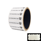 2,000 White Destructible Security Labels, Rectangle 2" x 0.5" (51mm x 13mm), Custom Print. >Click on item details to customize it.