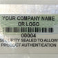 2,000 Security Label with Holographic Stripe Partially Destructible Size 2" x 1" (51mm x 25mm). >Click on item details to customize.