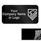 250 TamperColor® Black Custom Printed Security Labels: Tamper Evident, Rectangle 1" x 0.5" (25mm x 13mm) >Click on item details to customize.