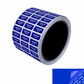 10,000 TamperColor® Blue Custom Printed Security Labels: Tamper Evident, Rectangle 0.75" x 0.25" (19mm x 6mm) >Click on item details to customize.