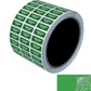 250 TamperColor® Green Custom Printed Security Labels: Tamper Evident, Rectangle 0.75" x 0.25" (19mm x 6mm) >Click on item details to customize.