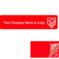 5,000 Red TamperColor® Tamper Evident Security Label Seal Sticker, Rectangle 2" x 0.5" (51mm x 13mm). Custom Print. >Click on item details to customize it.