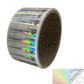 2,000 TamperColor® Holographic Rainbow Color/ Finish Custom Printed Security Labels: Tamper Evident, Dogbone Shape Size 1.75" x 0.375 (44mm x 9mm) >Click on item details to customize.
