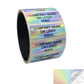 250 Rainbow TamperColor® Tamper Evident Security Label Seal Sticker, Rectangle 2" x 0.75" (51mm x 19mm). Custom Print. >Click on item details to customize it.