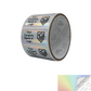 250 Rainbow TamperColor® Tamper Evident Security Label Seal Sticker, Rectangle 2" x 1" (51mm x 25mm). Custom Print. >Click on item details to customize it.