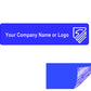 1,000 Non Residue Blue Tamper-Evident Stickers TamperGuard® Security Label Seal , Rectangle 2" x 0.5" (51mm x 13mm) >Click on item details to customize.