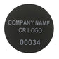 10,000 Non Residue Clear Tamper-Evident Stickers TamperGuard® Security Label Seal , Circle 0.75" (19mm) Diameter >Click on item details to customize.