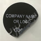 10,000 Non Residue Clear Tamper-Evident Stickers TamperGuard® Security Label Seal , Circle 0.75" (19mm) Diameter >Click on item details to customize.