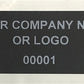 1,000 Non Residue Black Tamper-Evident Stickers TamperGuard® Security Label Seal , Rectangle 1.5" x 0.6" (38mm x 15mm) >Click on item details to customize.