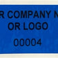 500 Non Residue Blue Tamper-Evident Stickers TamperGuard® Security Label Seal , Rectangle 1.5" x 0.6" (38mm x 15mm) >Click on item details to customize.