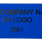 250 Non Residue Blue Tamper-Evident Stickers TamperGuard® Security Label Seal , Rectangle 2.75" x 1" (70mm x 25mm) >Click on item details to customize.