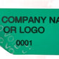 10,000 Non Residue Green Tamper-Evident Stickers TamperGuard® Security Label Seal , Rectangle 2.75" x 1" (70mm x 25mm) >Click on item details to customize.