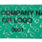 1,000 Non Residue Green Tamper-Evident Stickers TamperGuard® Security Label Seal , Rectangle 2.75" x 1" (70mm x 25mm) >Click on item details to customize.