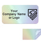 1,000 Rainbow TamperGuard® Tamper Evident Security Label Seal Sticker Non Residue, Rectangle 1"x 0.5" (25mm x 13mm). Custom Print. >Click on item details to customize it.