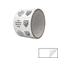 10,000 Non Residue White Tamper-Evident Stickers TamperGuard® Security Label Seal , Rectangle 2" x 1" (51mm x 25mm) >Click on item details to customize.