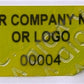 1,000 Non Residue Yellow Tamper-Evident Stickers TamperGuard® Security Label Seal , Rectangle 1.5" x 0.6" (38mm x 15mm) >Click on item details to customize.