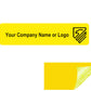 5,000 Non Residue Yellow Tamper-Evident Stickers TamperGuard® Security Label Seal , Rectangle 2" x 0.5" (51mm x 13mm) >Click on item details to customize.