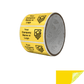 5,000 Non Residue Yellow Tamper-Evident Stickers TamperGuard® Security Label Seal , Rectangle 2" x 1" (51mm x 25mm) >Click on item details to customize.