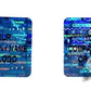 5,000 Blue Tamper Evident Security Holographic Label Seal Sticker, Square 0.75"(19mm). CustomPrinted. >Click on item details to Customize.