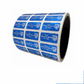 500 Blue Tamper Evident Security Holographic Label Seal Sticker, Rectangle 1" x 0.5" (25mm x 13mm). CustomPrinted. >Click on item details to Customize.