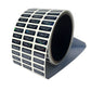250 Black Tamper Evident Security Hologram Label Seal Sticker, Rectangle 0.75" x 0.25" (19mm x 6mm). CustomPrinted. >Click on item details to Customize.