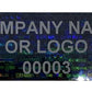 250 Black Tamper Evident Security Hologram Label Seal Sticker, Rectangle 0.75" x 0.25" (19mm x 6mm). CustomPrinted. >Click on item details to Customize.