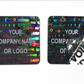 10,000 Black Tamper Evident Security Hologram Label Seal Sticker, Rectangle .75" x 0.6" (19mm x 15mm). CustomPrinted. >Click on item details to Customize.