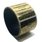 250 Gold Tamper Evident Security Holographic Label Seal Sticker, Rectangle 2" x 0.75" (51mm x 19mm). CustomPrinted. >Click on item details to Customize.