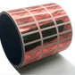 250 Red Tamper Evident Security Holographic Label Seal Sticker, Rectangle 1" x 0.5" (25mm x 13mm). CustomPrinted. >Click on item details to Customize.