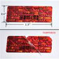 250 Red Tamper Evident Security Hologram Label Seal Sticker, Rectangle 1.5" x 0.6" (38mm x 15mm). CustomPrinted. >Click on item details to Customize.