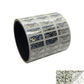250 Silver Tamper Evident Security Holographic Label Seal Sticker, Rectangle 1" x 0.375" (25mm x 9mm). CustomPrinted. >Click on item details to Customize.