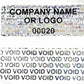 2,000 Silver Tamper Evident Security Hologram Label Seal Sticker, Rectangle 1.5" x 0.6" (38mm x 15mm). CustomPrinted. >Click on item details to Customize.
