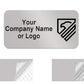 2,000 Metallic Tamper Evident Security Labels Silver Matte TamperVoidPro Seal Sticker, Rectangle 0.1" x 0.5" (25mm x 13mm). Custom Printed. >Click on item details to customize.
