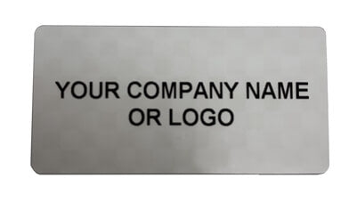 250 Metallic Tamper Evident Security Labels Silver Matte TamperVoidPro Seal Sticker, Rectangle 2" x 1" (51mm x 25mm). Custom Printed. >Click on item details to customize.