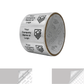 1,000 Metallic Tamper Evident Security Labels Silver Matte TamperVoidPro Seal Sticker, Rectangle 2" x 1" (51mm x 25mm). Custom Printed. >Click on item details to customize.